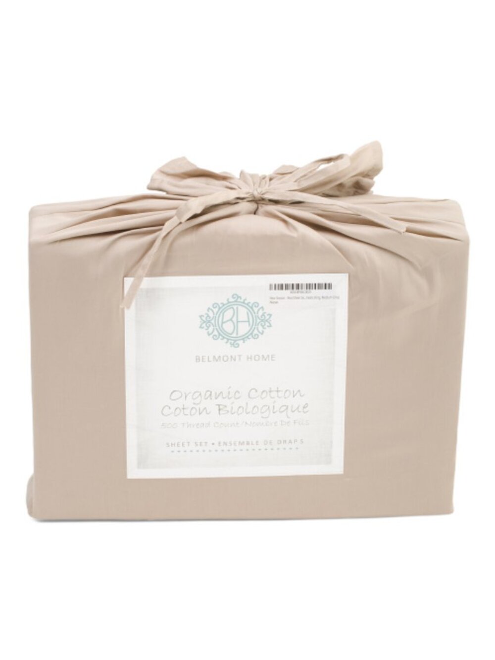 BELMONT HOME 500tc Organic Cotton Sheet Set